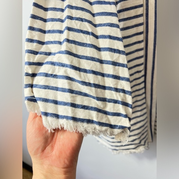 Striped Open-Front kimono - Picture 2 of 4